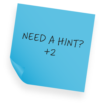Need a hint? +2